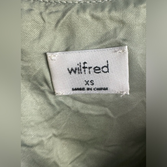 Wilfred Camisole Ruched cropped tank Size XS Green Tea - Picture 5 of 5